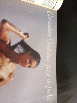 Lote 4 revistas interviu María José Cantudo