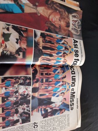 Lote 4 revistas interviu María José Cantudo