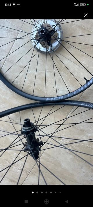 Rueda bici 29x23" doble pared