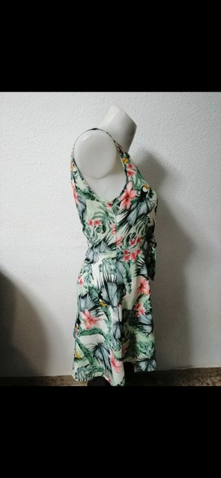 Vestido verano estampado flores