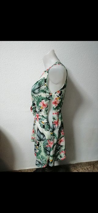 Vestido verano estampado flores