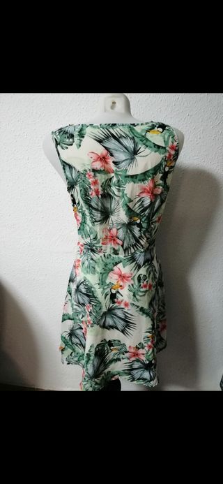 Vestido verano estampado flores