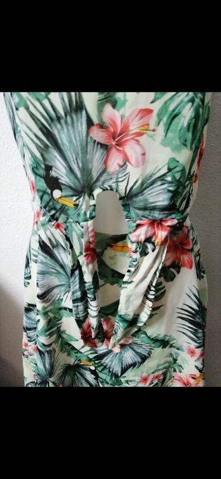 Vestido verano estampado flores