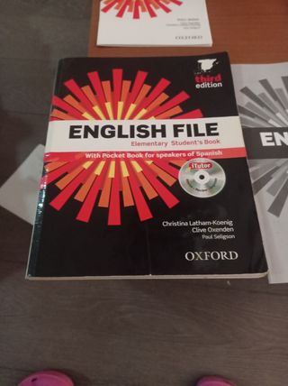 Libro texto ingles. Lo pide la EOI