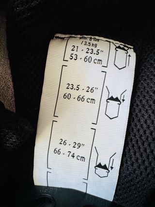 Mochila Portabebés BABYBJÖRN SYNERGY Negro