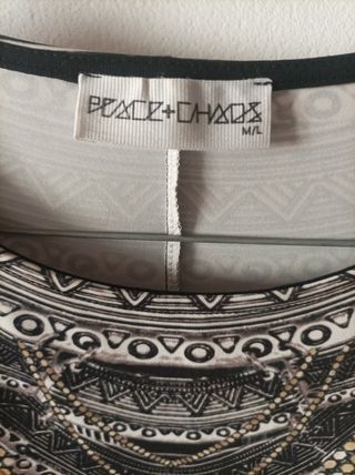 Vestido Peace Chaos M/L - Impresionante