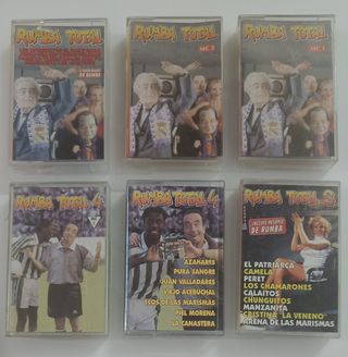 6 Cintas Casete Rumba Total La veneno