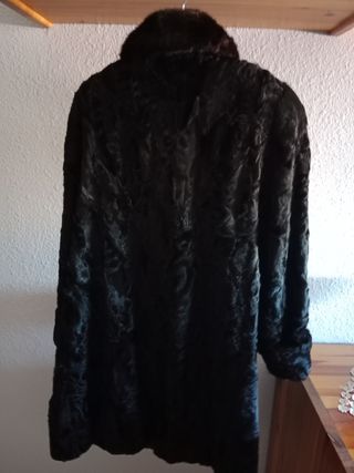 Abrigo astracán José de Cote talla 44