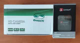 Cámara delantera coche + obd 