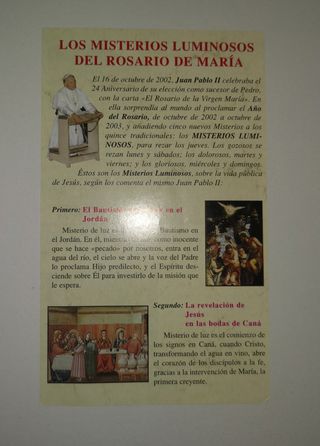 Rosario negro cristal