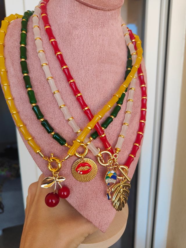 Collares de cuentas - 1 pieza