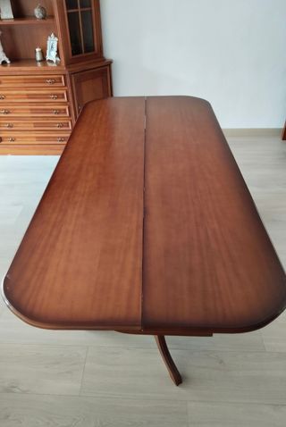 Mesa plegable de madera