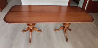 Mesa plegable de madera