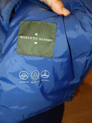 Chaleco Roberto Verino azul, usado dos veces