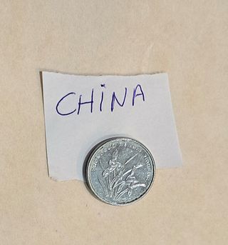 Moneda china 1980