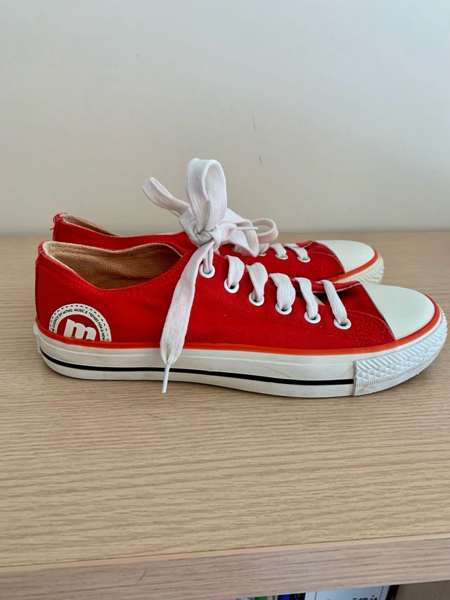 Ford Mustang Mustang Zapatillas Rojas Zapatillas Rojas Mujer