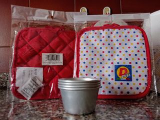 Set 4 Stampini Alluminio per Budino Creme Caramel