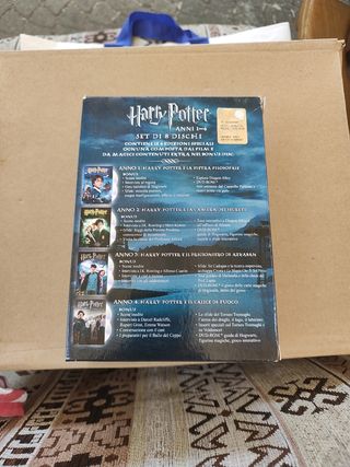 Cofanetto Harry Potter ( Anni 1-4 ) Set 8 Dischi