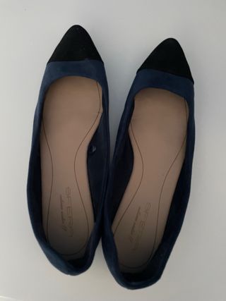 Bailarinas Sfera azul marino-negro, talla 40