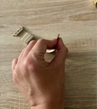 Correa dorada para Apple Watch