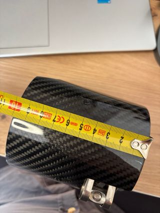 Salida escape BMW M carbono