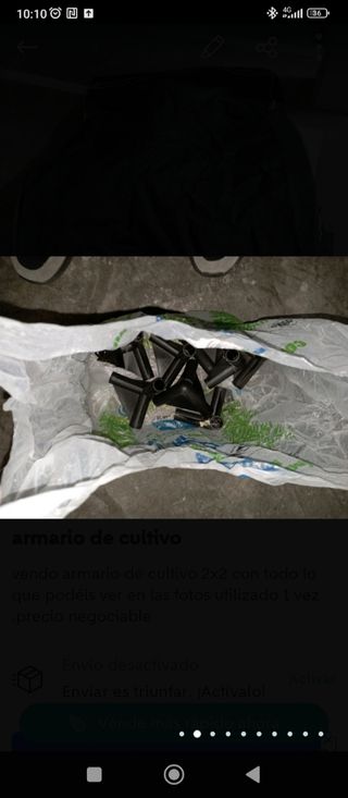 Armario Cultivo 2x2 - Interior