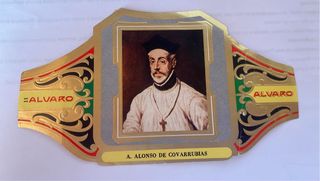 Vitola de puro ALVARO: Coleccionismo Pintores 