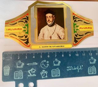 Vitola de puro ALVARO: Coleccionismo Pintores 