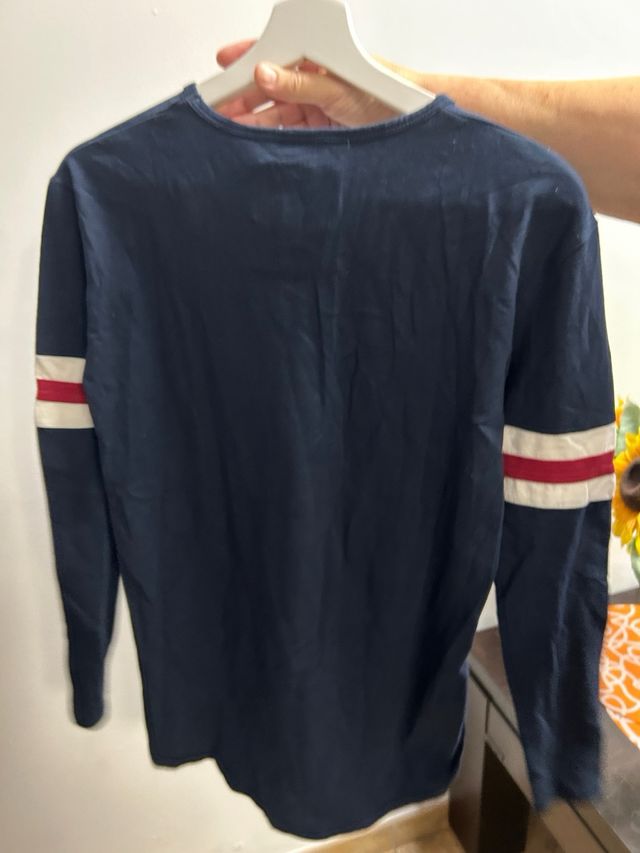 Siksilk - Camiseta manga larga azul - Talla 20