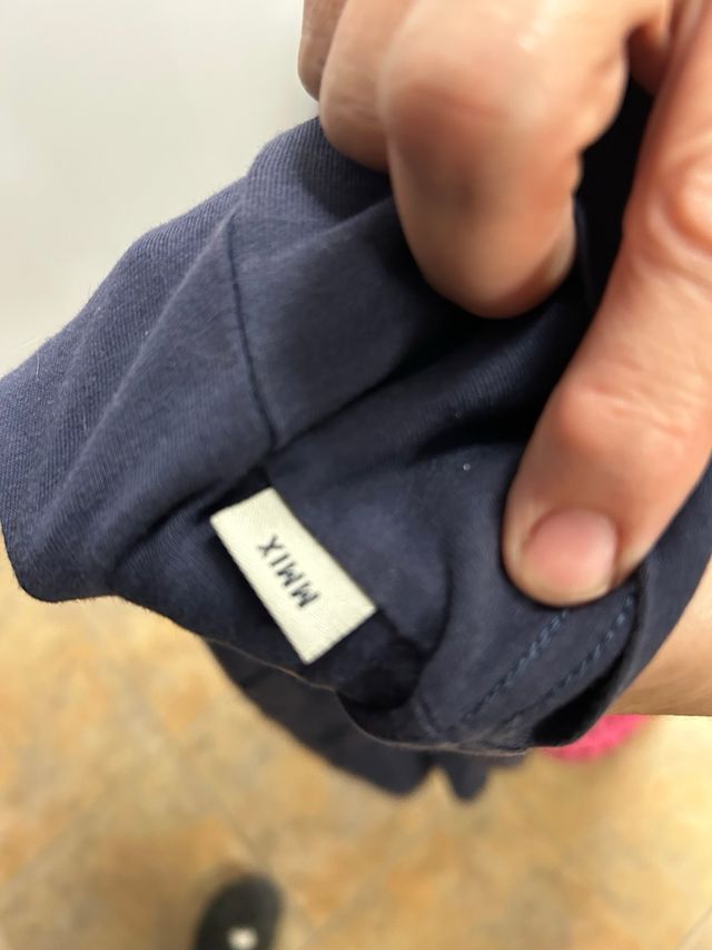 Camiseta Silbon XS azul marino