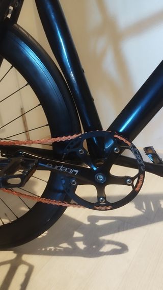 Bicicleta Fixie negra
