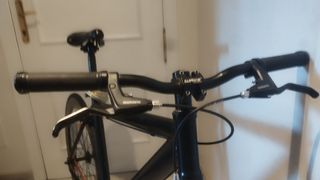 Bicicleta Fixie negra