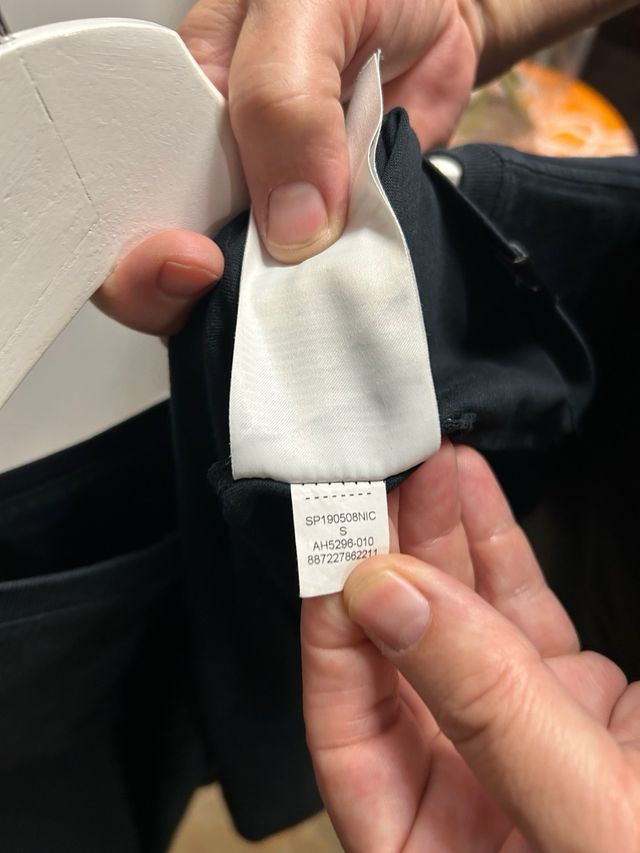 Camiseta Jordan negra - Talla Chica