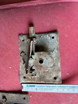 Antiche Serrature in Metallo - 2pz