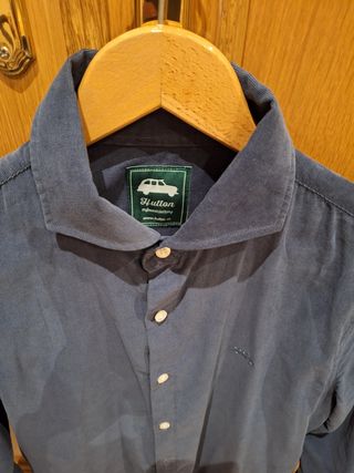 Camisa pana Hutton azul