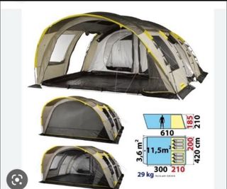 Tienda campaña alta montaña XXL AIR  T6.2.