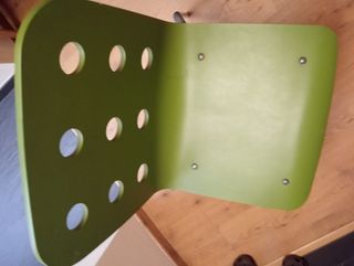 Silla Jules Ikea verde