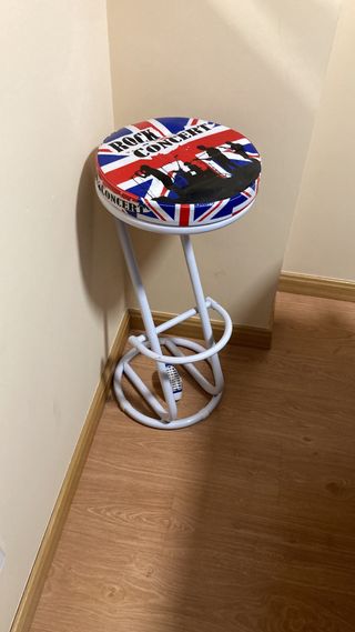 Taburete vintage Rock Concert