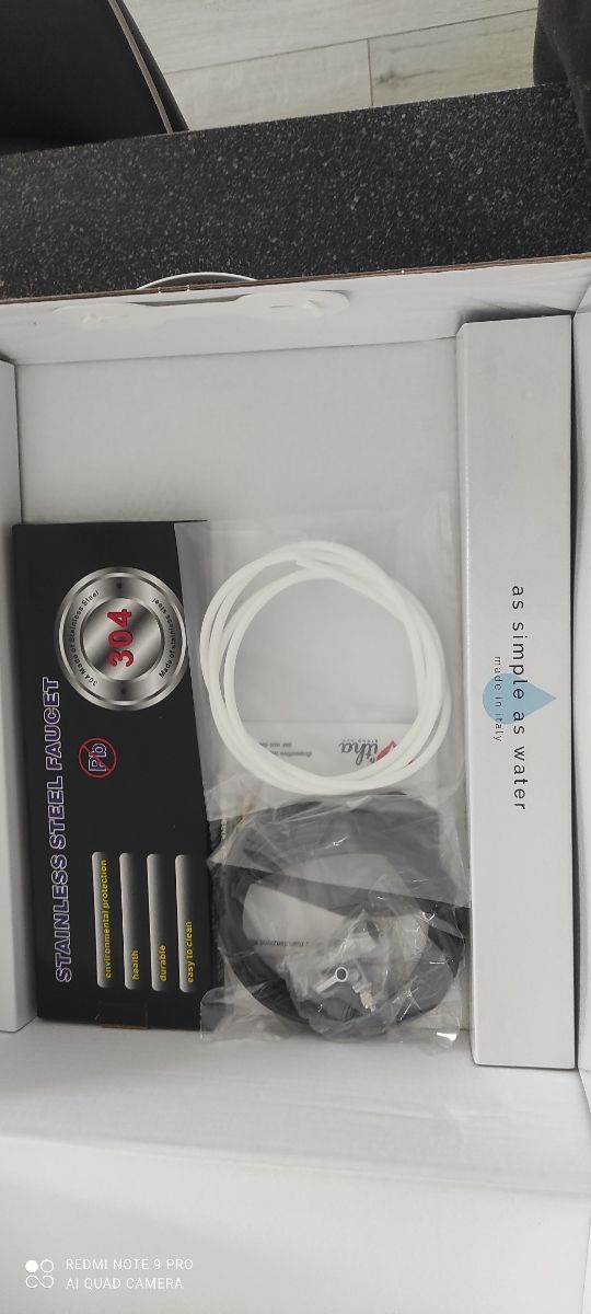 Impianto di Microfiltrazione d'acqua potabile.