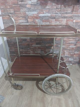 Carrito camarera vintage años 70