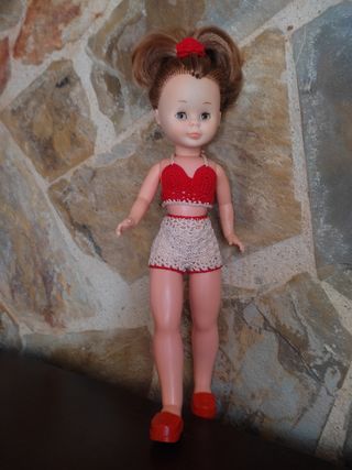 Traje crochet Nancy: Muñeca