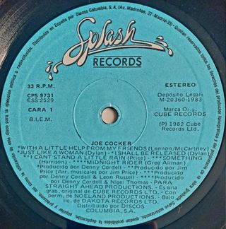 LP - Vinilo. JOE COCKER.