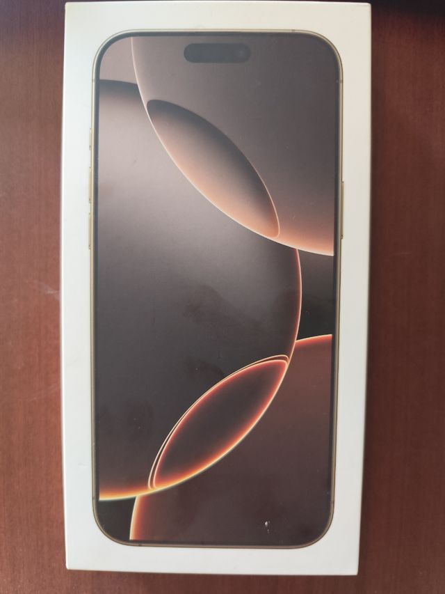 iPhone 16 Pro Max 256GB 5G Gold garantía Orange