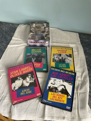 5 DVDs Comedia Clásica