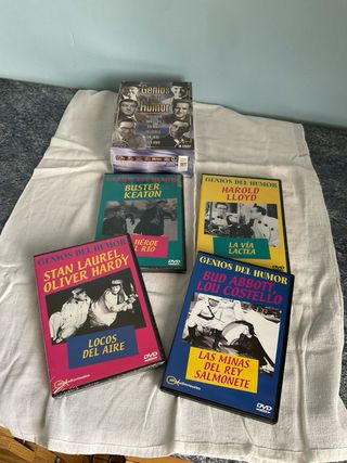 5 DVDs Comedia Clásica