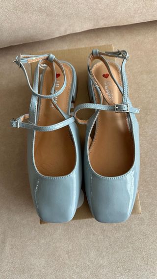 Zapatos Ulanka Azul SIN ESTRENAR