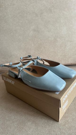 Zapatos Ulanka Azul SIN ESTRENAR