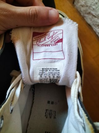 Converse Chuck Taylor All Star Altas Negras