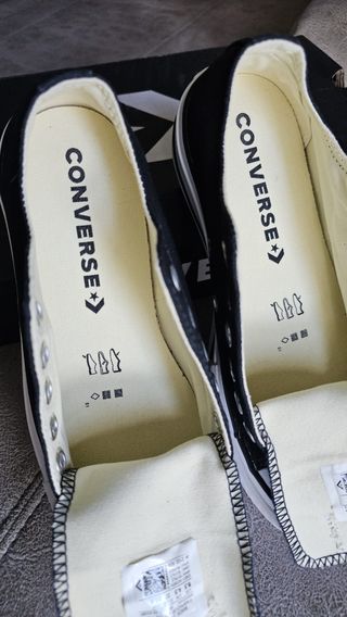 Converse plataforma negras - Talla 37