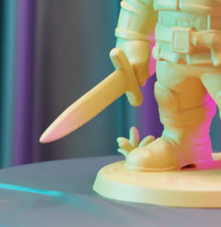 Statuetta The Witcher in 3D – Geralt di Rivia | St